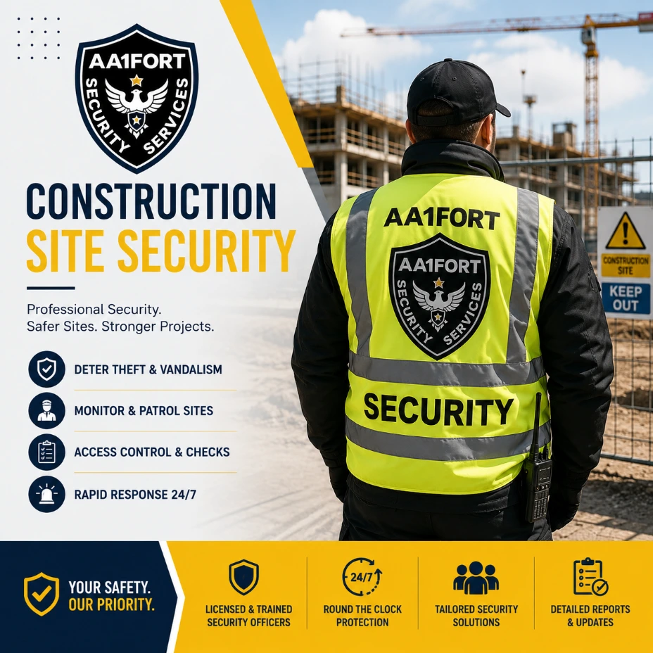 AA1 FORT Security Construction site security